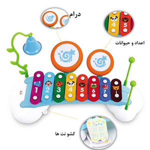 اسباب بازی نوزادی بلز آموزشی هولی تويز Hola Toys مدل 909 _اسباب بازی نوزادی